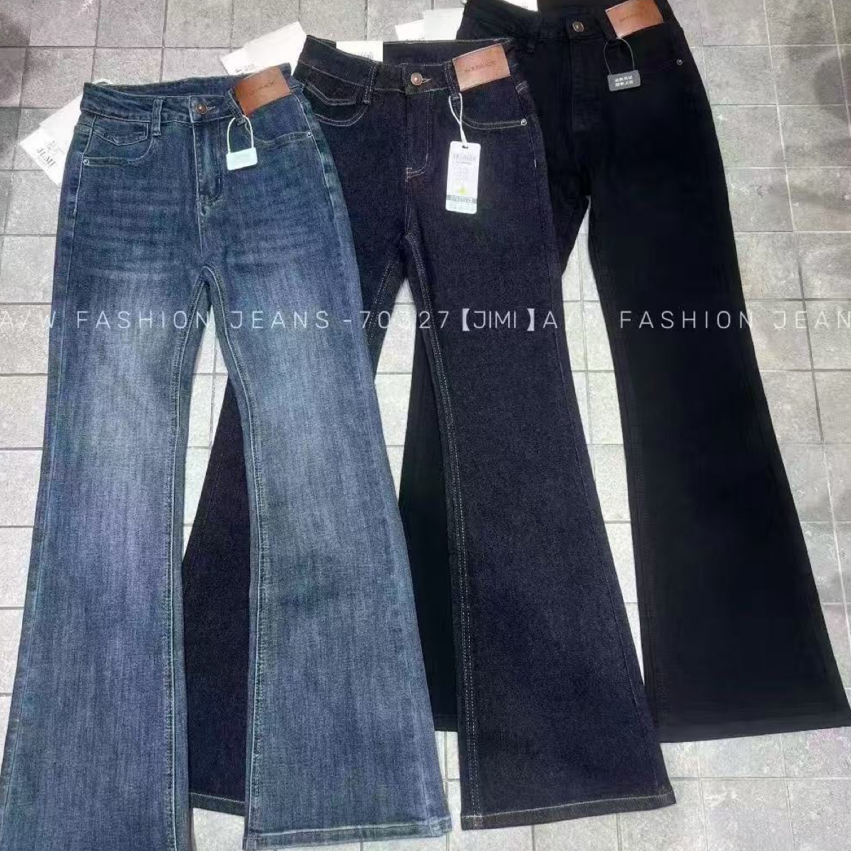 牛仔微辣裤长裤女款