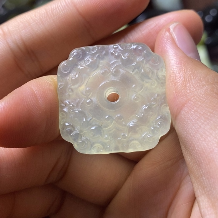 岫玉天然岫玉挂件未镶嵌