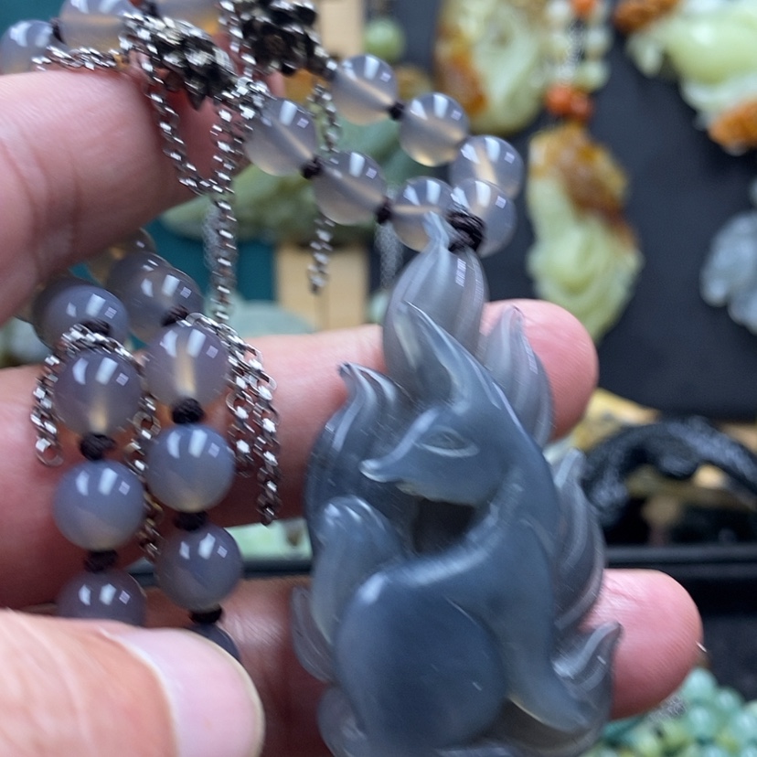 【闪购商品】蛇纹石玉吊坠未镶嵌