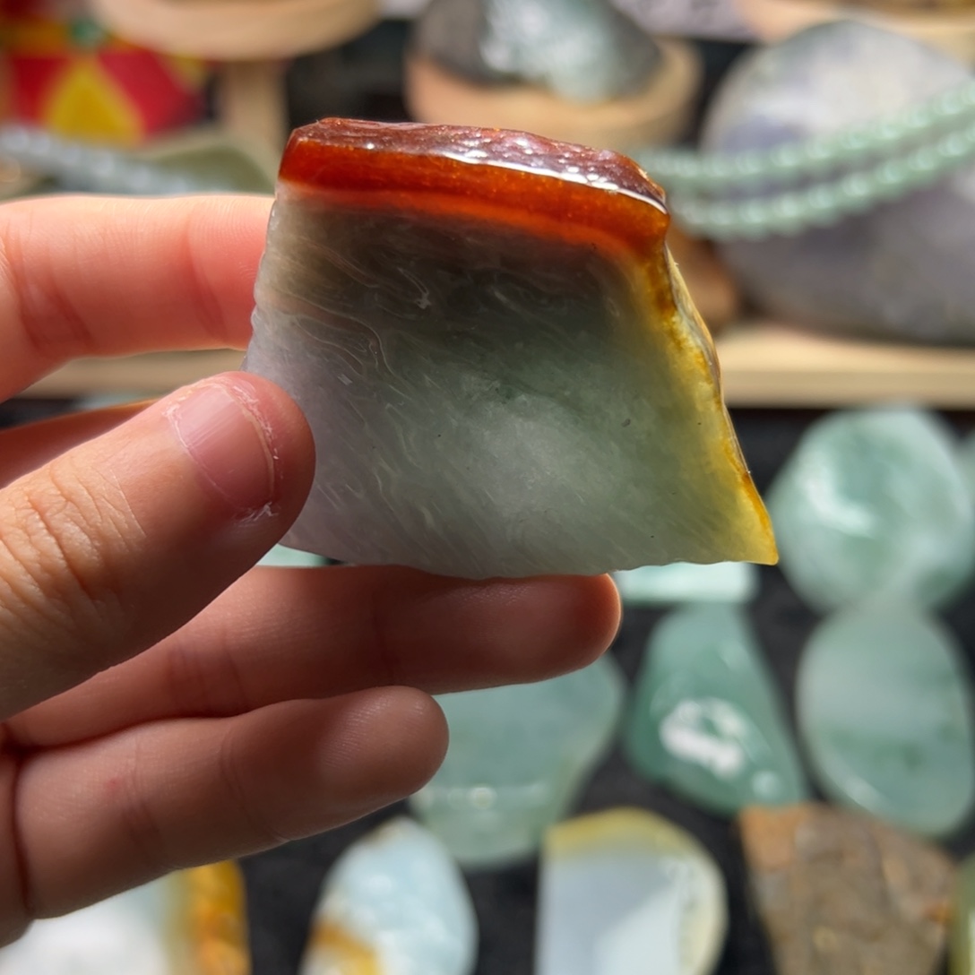 定制翡翠未镶嵌缅甸天然翡翠材料