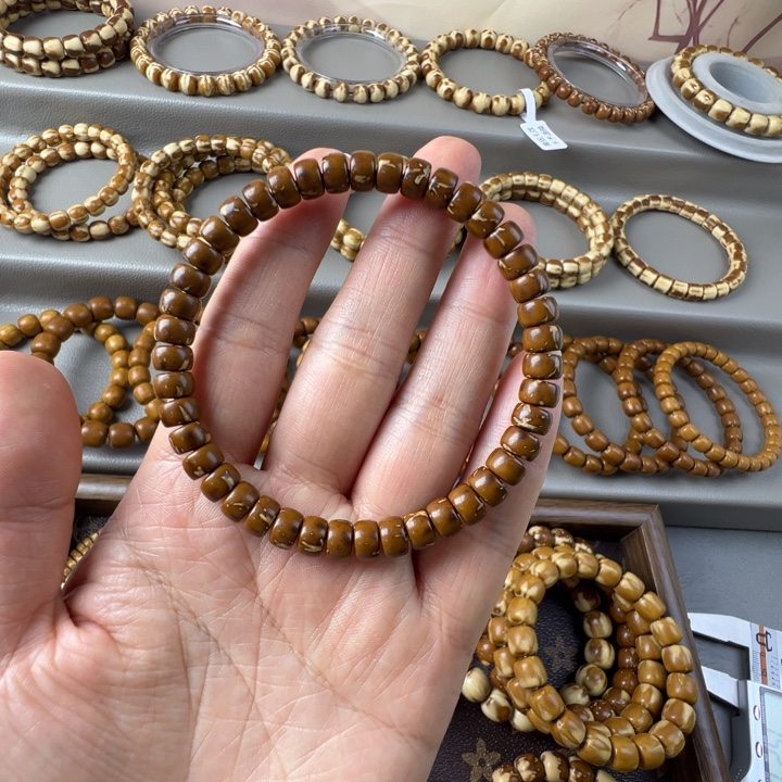 紫金鼠手串纯肉火焰纹手串7