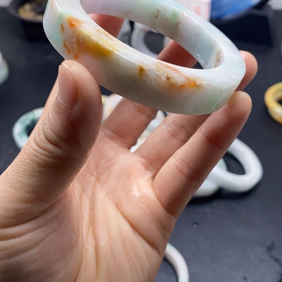 定制翡翠翡翠手镯未镶嵌翡翠手镯