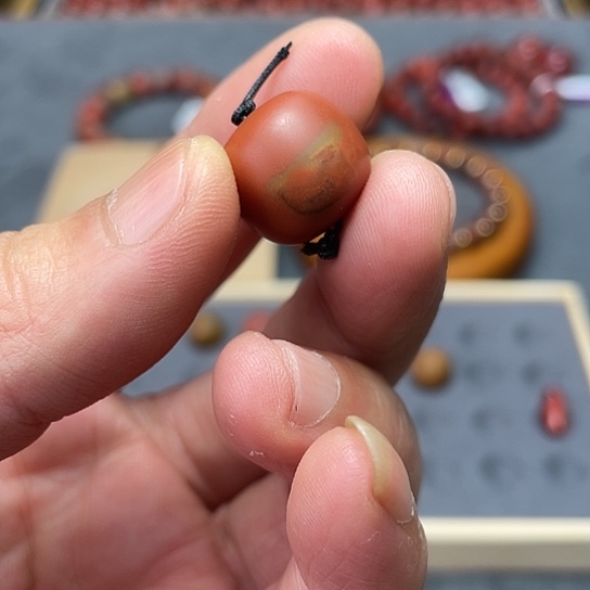 南红玛瑙单珠16多样性发其一未镶嵌