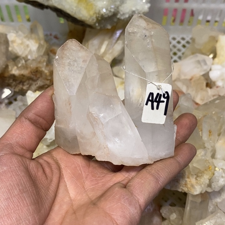 水晶水晶原石摆件未镶嵌