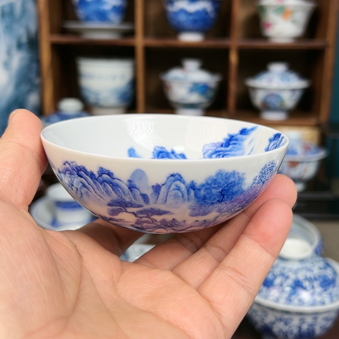 杯子瓷景德镇陶瓷茶器