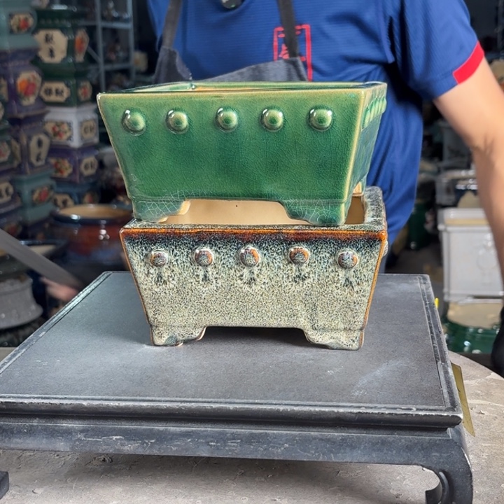 一风堂石湾花盆 内14*6微瑕缝隙