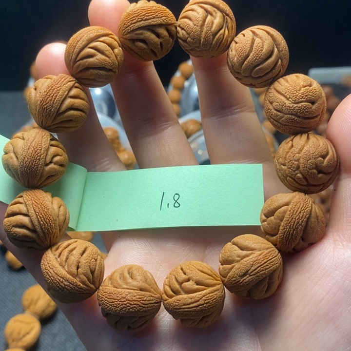 桃核吊坠秦岭山野生桃核