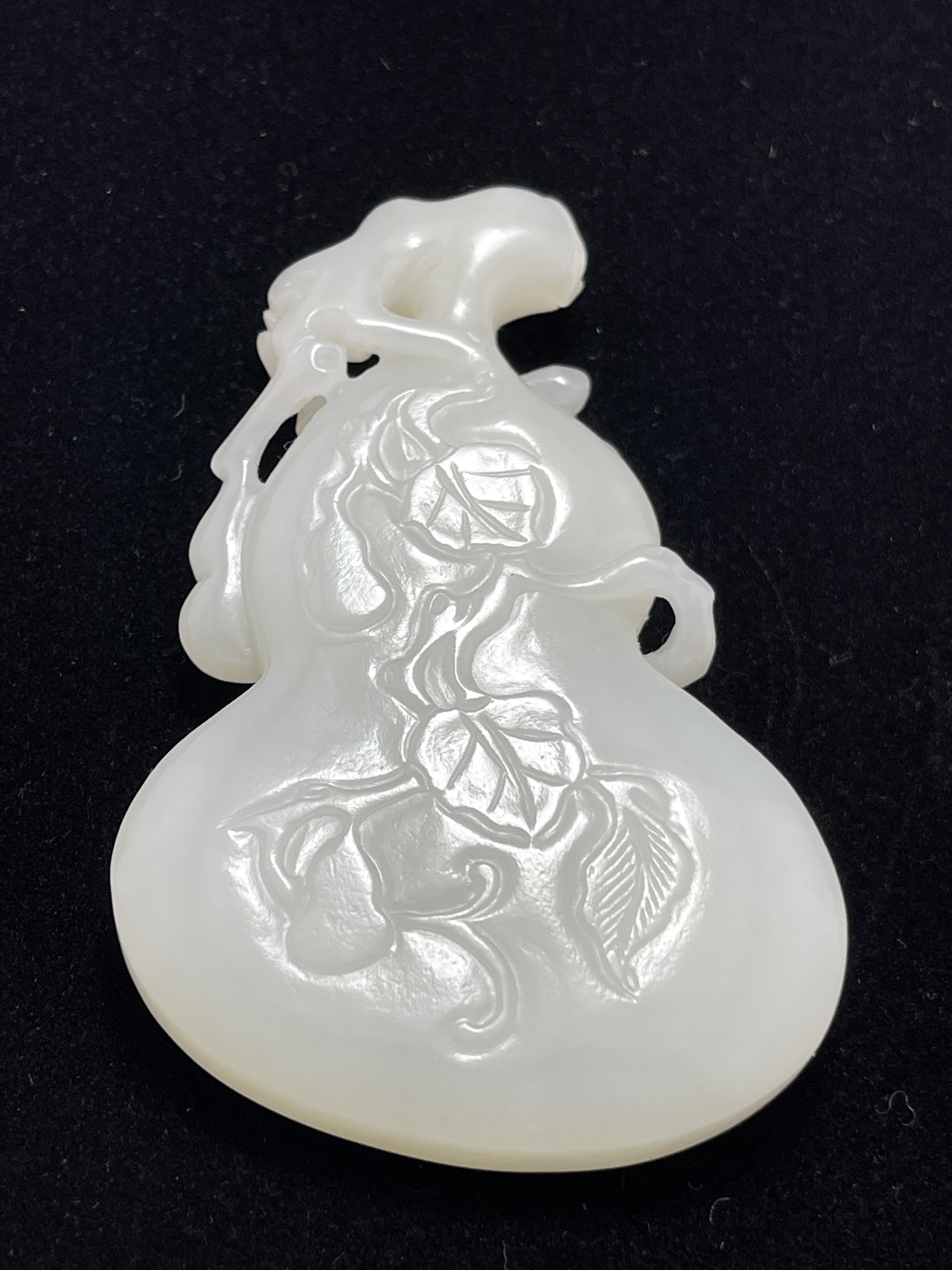 和田玉葫芦吊坠挂件