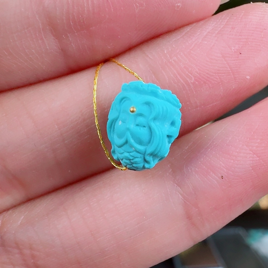 绿松石珠宝奇石未镶嵌