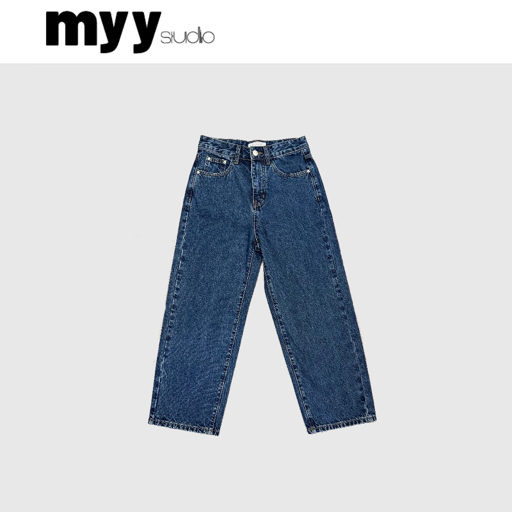雨小琪 春季法棍牛仔裤显瘦裤子百搭法棍裤