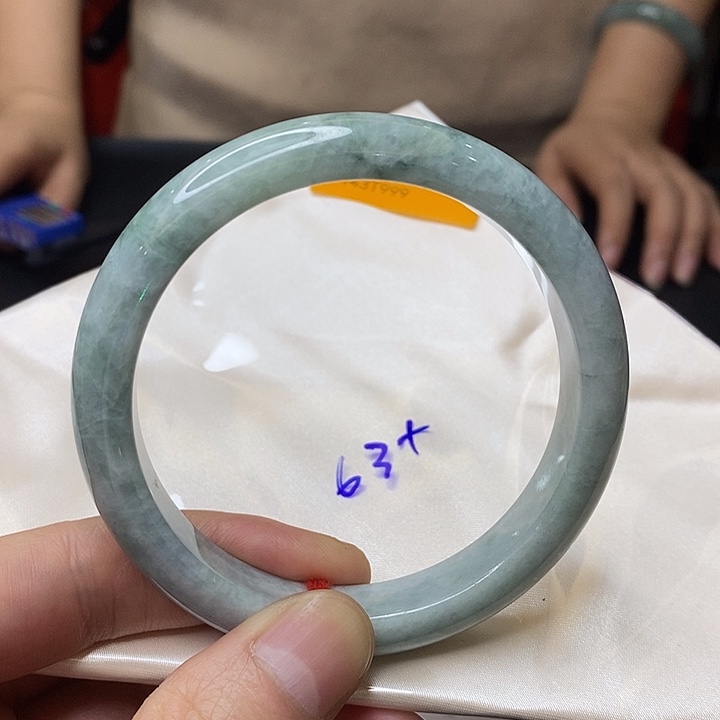 翡翠未镶嵌手镯天然缅甸翡翠A货手镯52圈以下