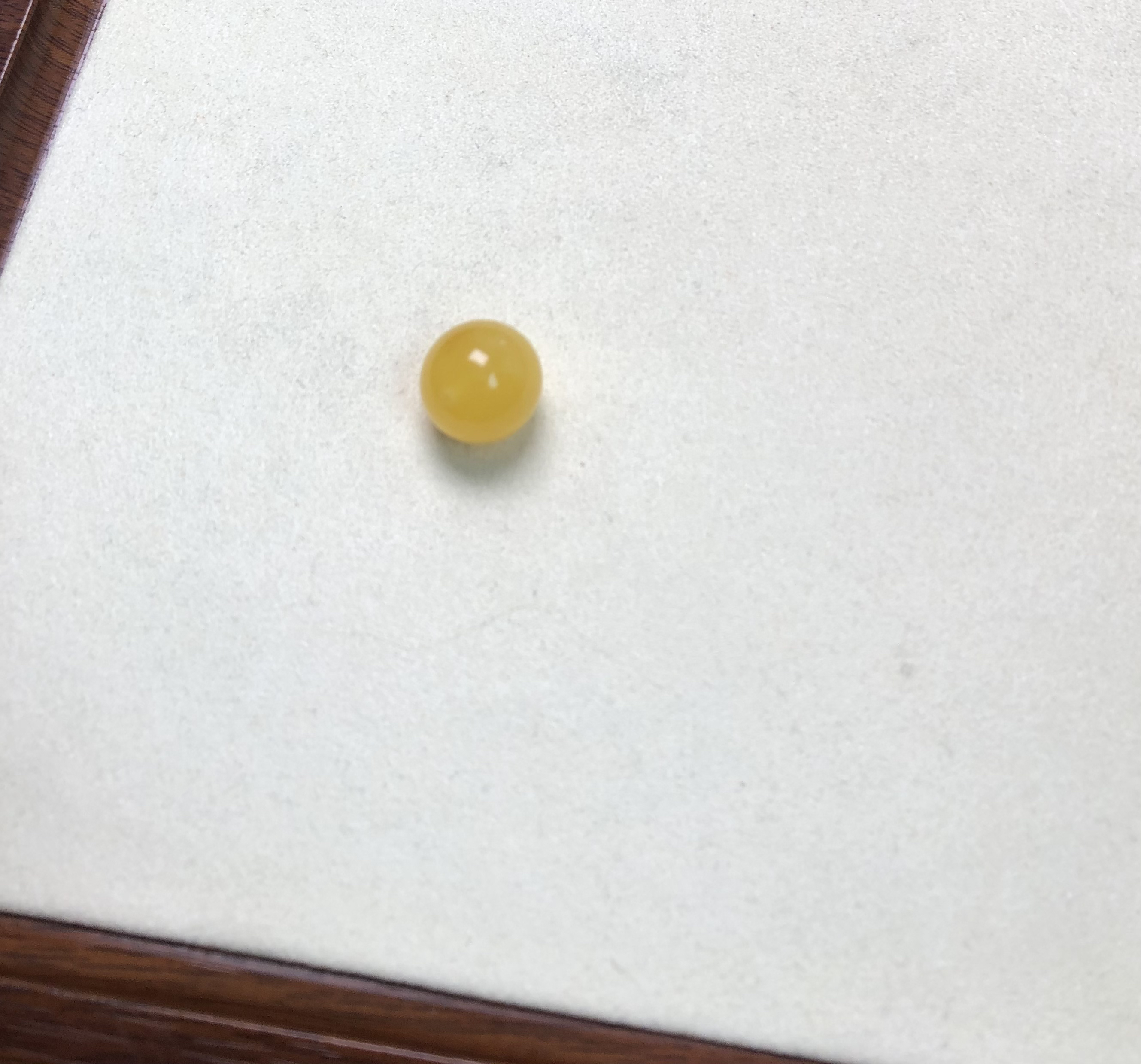 天然蜜蜡单珠圆珠