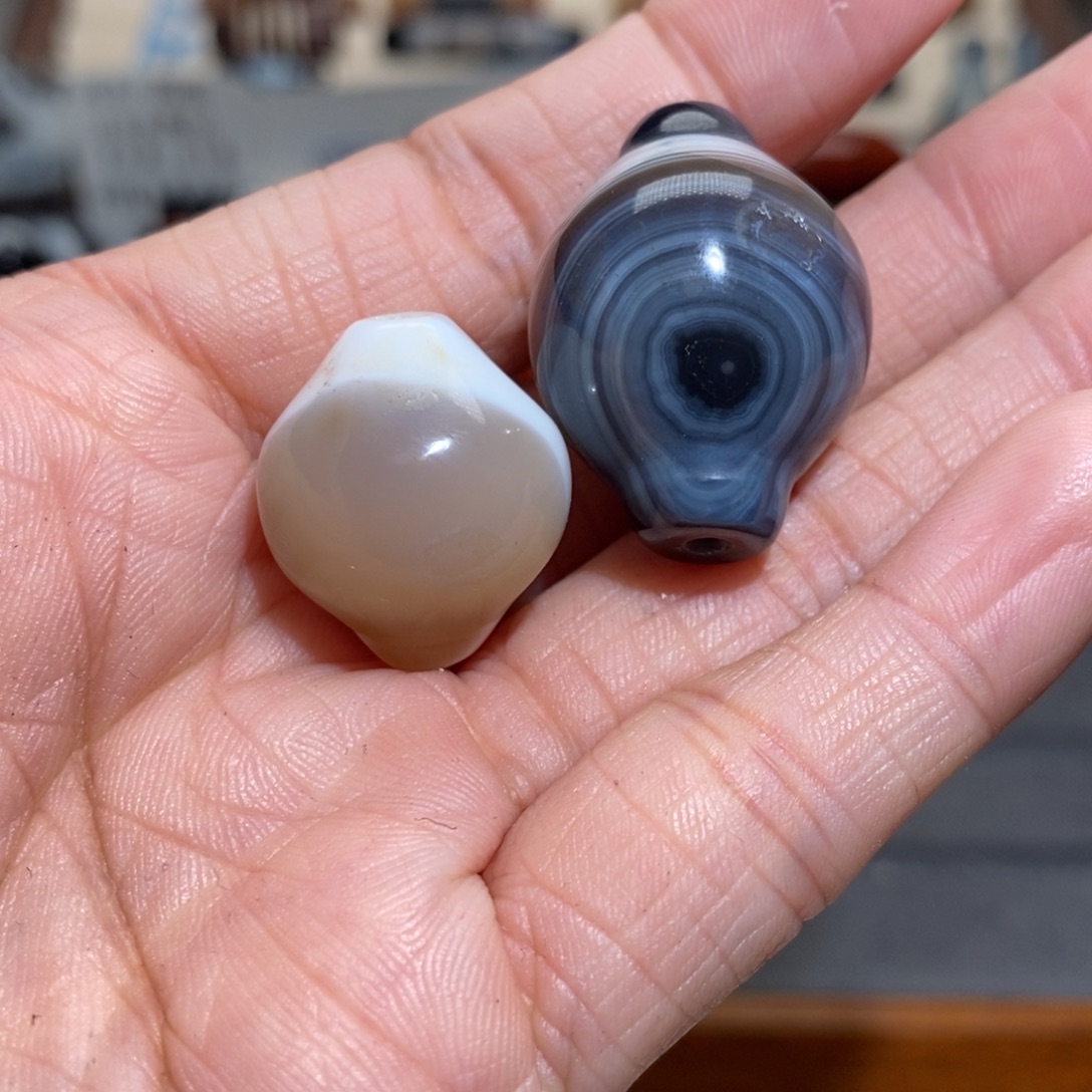 默***.玛瑙/玉髓合金手链微瑕不退换