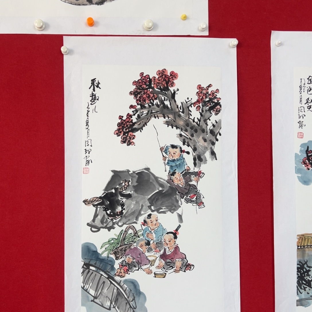 国画绘画国画作品