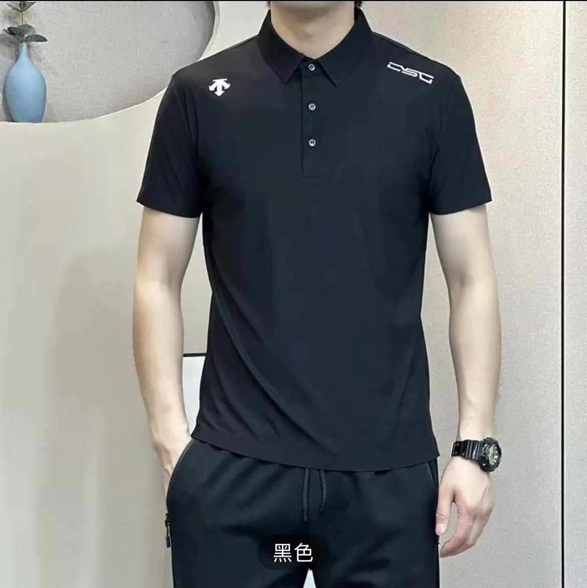 【专柜正品迪+】2025夏季新款时尚百搭休闲情侣POLO速干半袖S