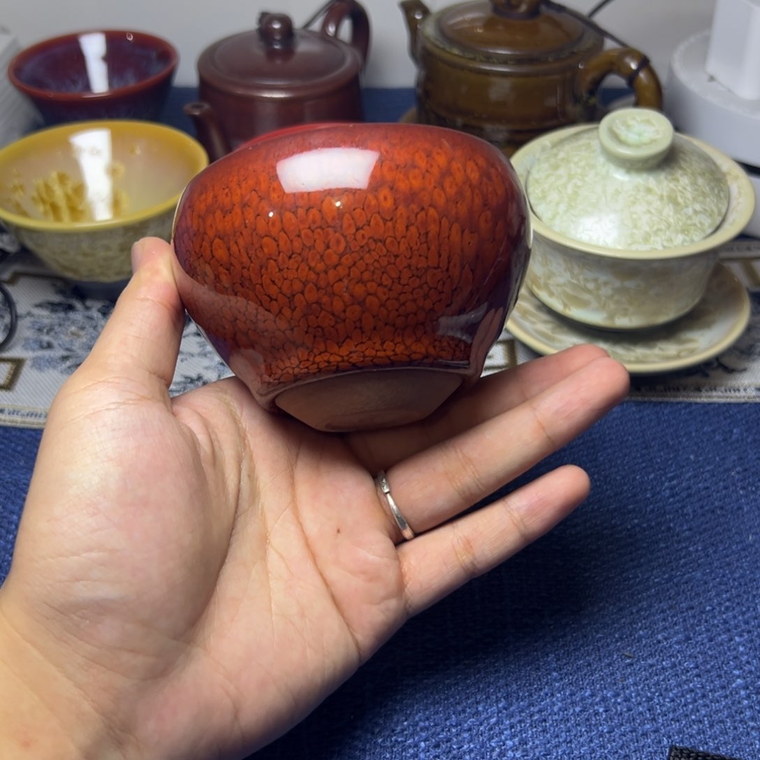 建阳建盏喝茶主人杯