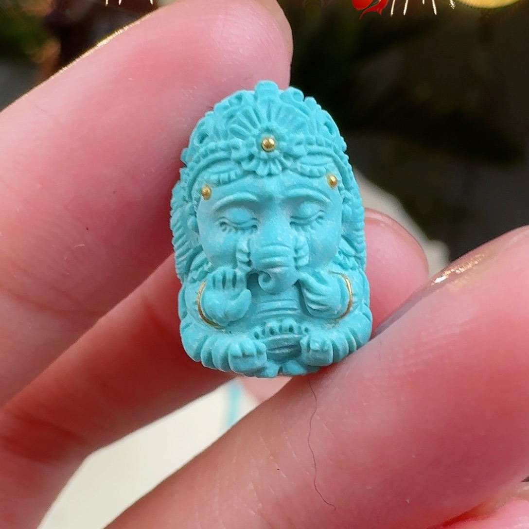 绿松石珠宝奇石未镶嵌