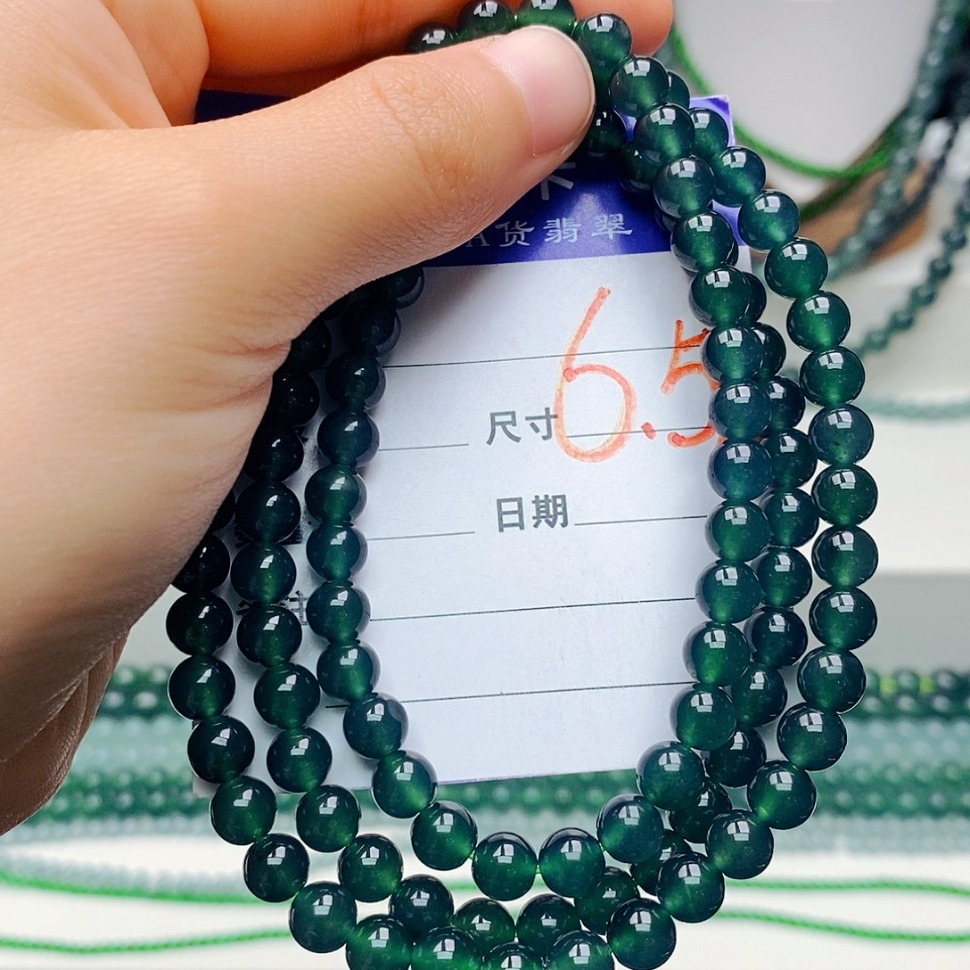 翡翠未镶嵌手链翡翠