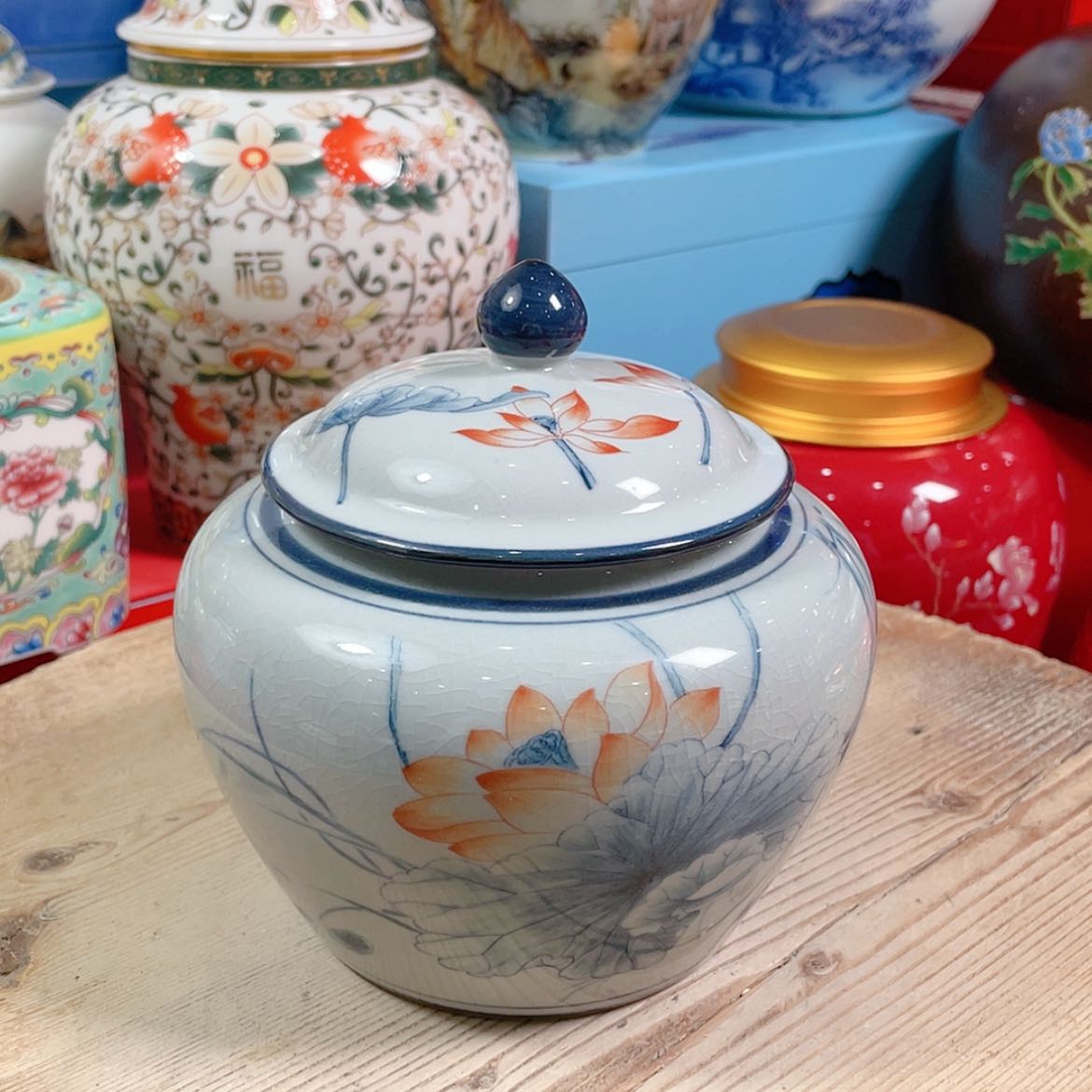 【闪购商品】罐陶瓷茶叶罐密封罐
