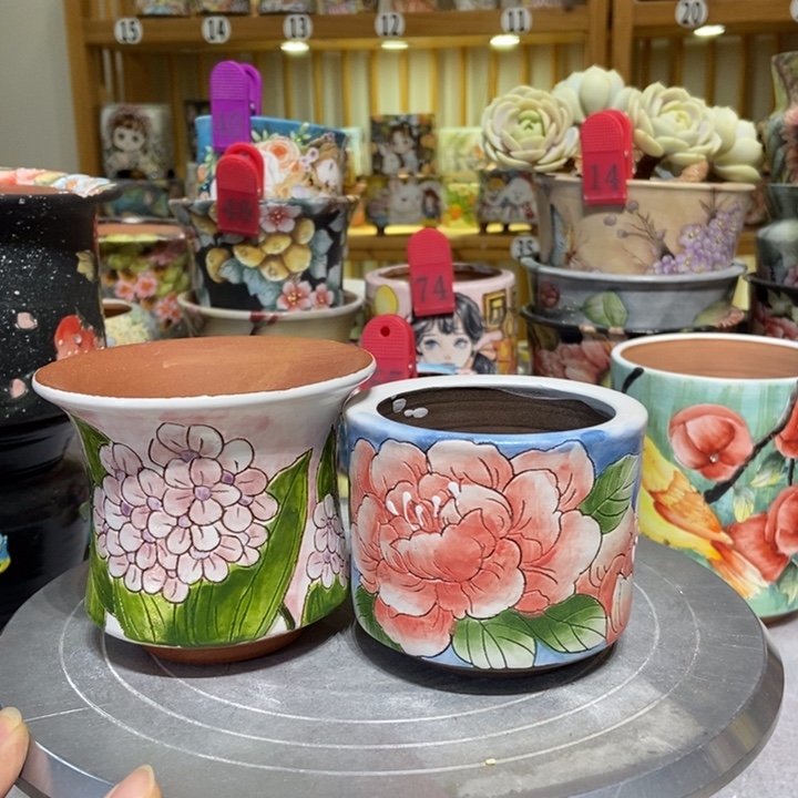 景德镇艺术手绘作品