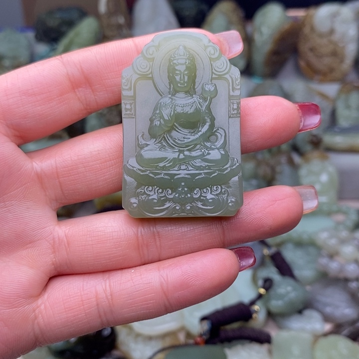 和田玉挂件未镶嵌