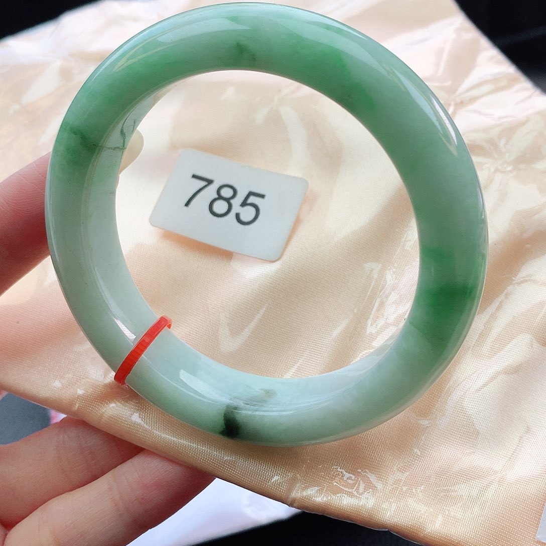 翡翠手镯未镶嵌56圈口880785