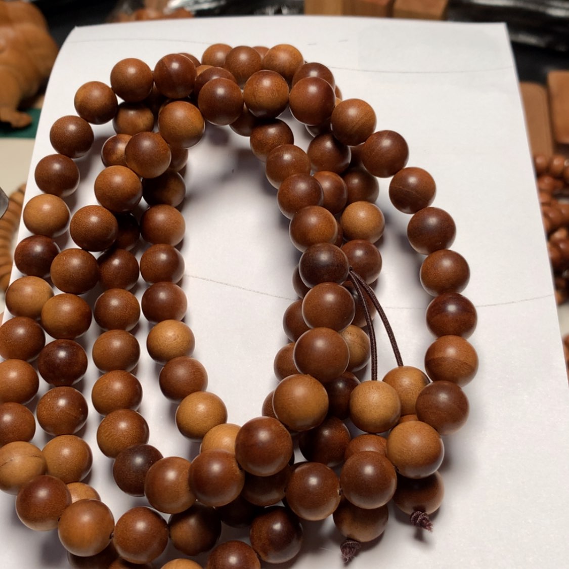 【闪购商品】檀香木手串/手链聊****化老山檀香10