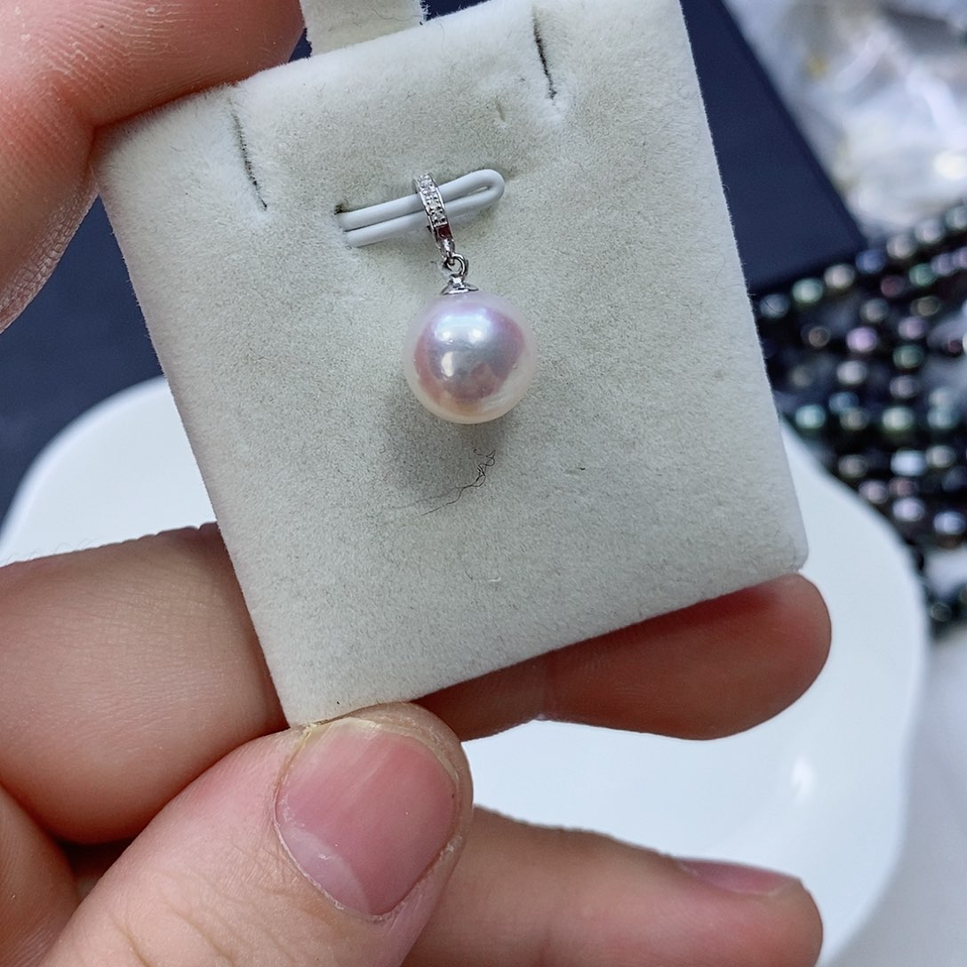 海水珍珠颈饰18K金镶嵌