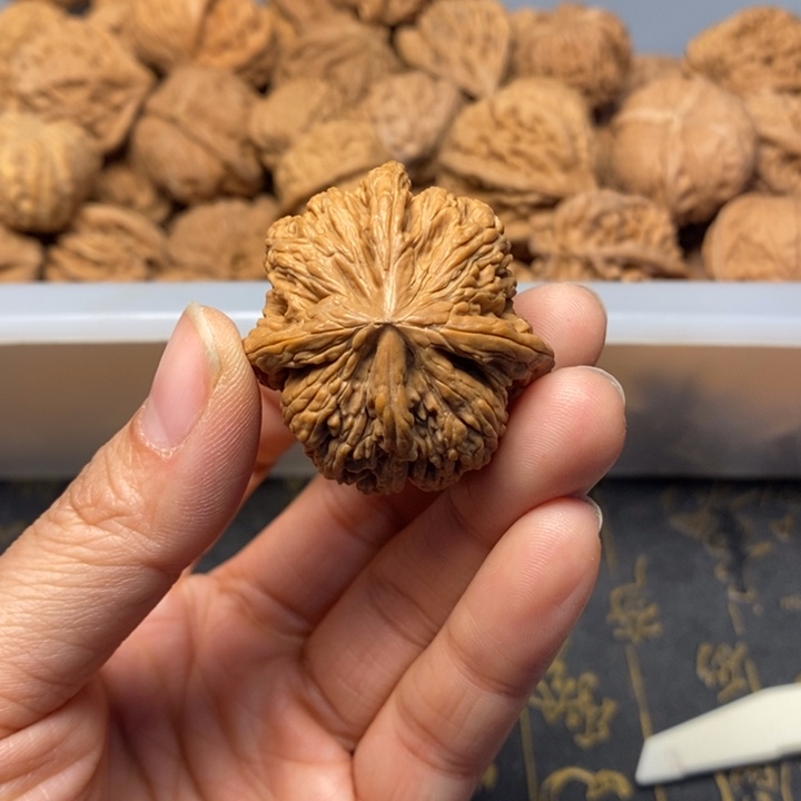 施***️文玩核桃吊坠文玩核桃异形单只