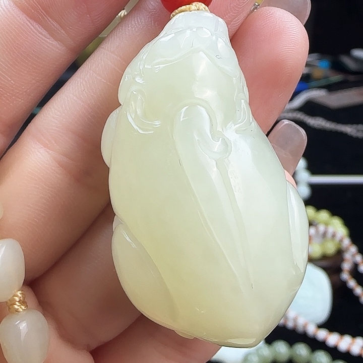 和田玉挂件未镶嵌定制发货