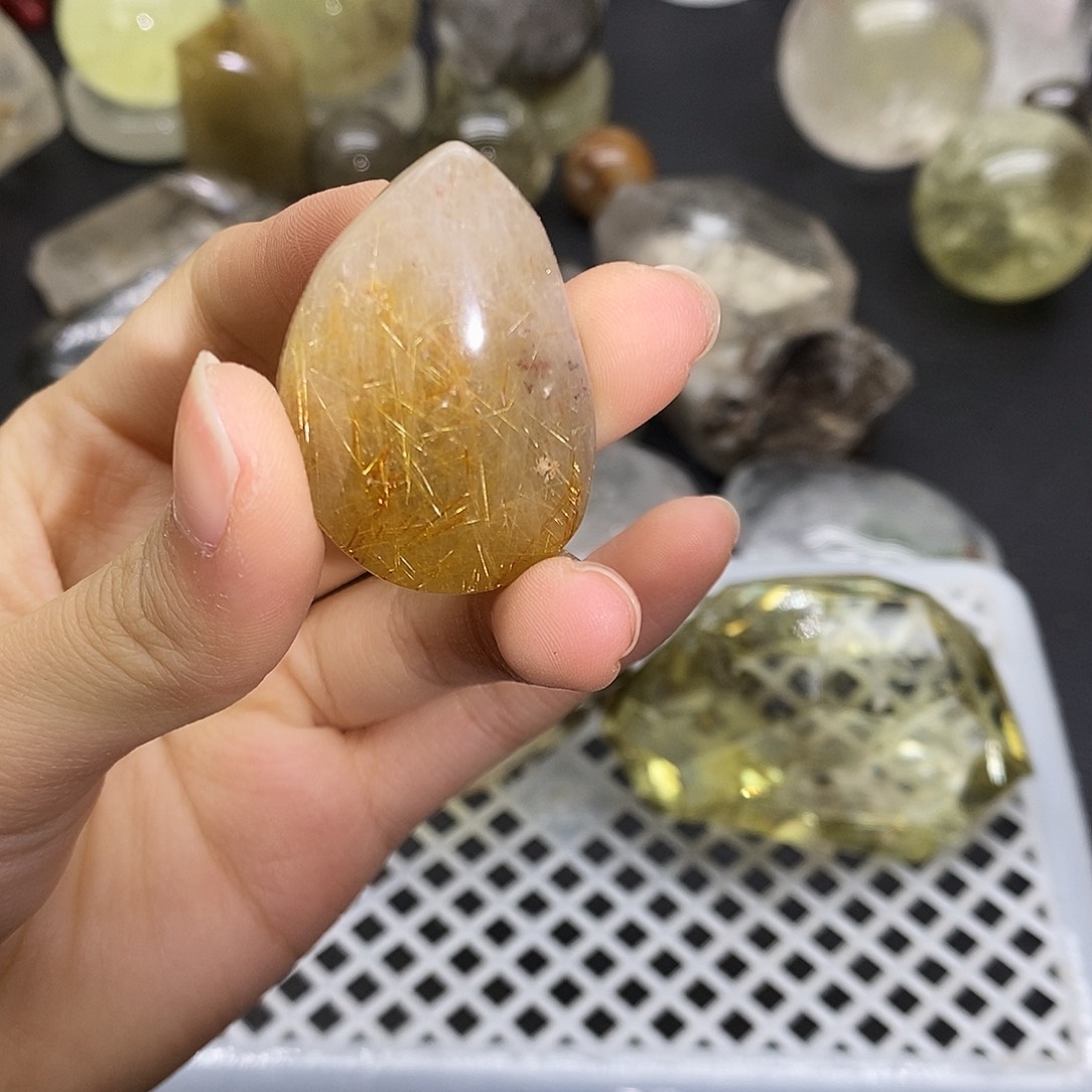 珠宝半成品未镶嵌水晶113水晶石