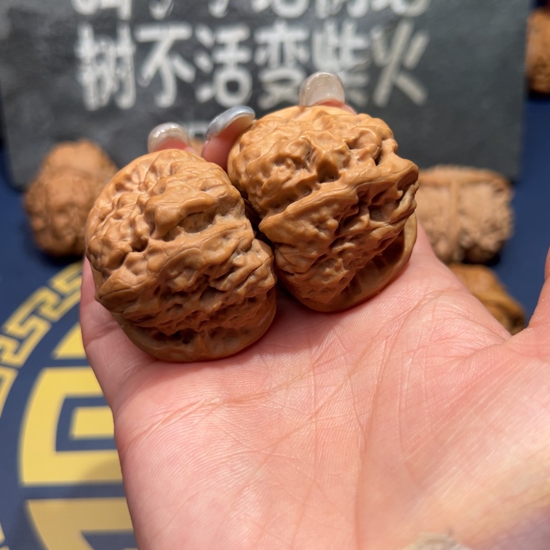 文玩核桃把件石子蛙41