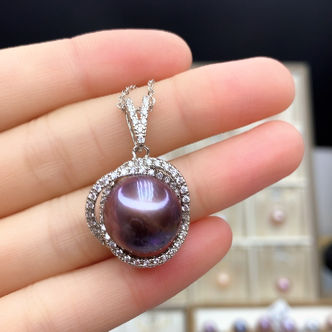 淡水珍珠颈饰合金