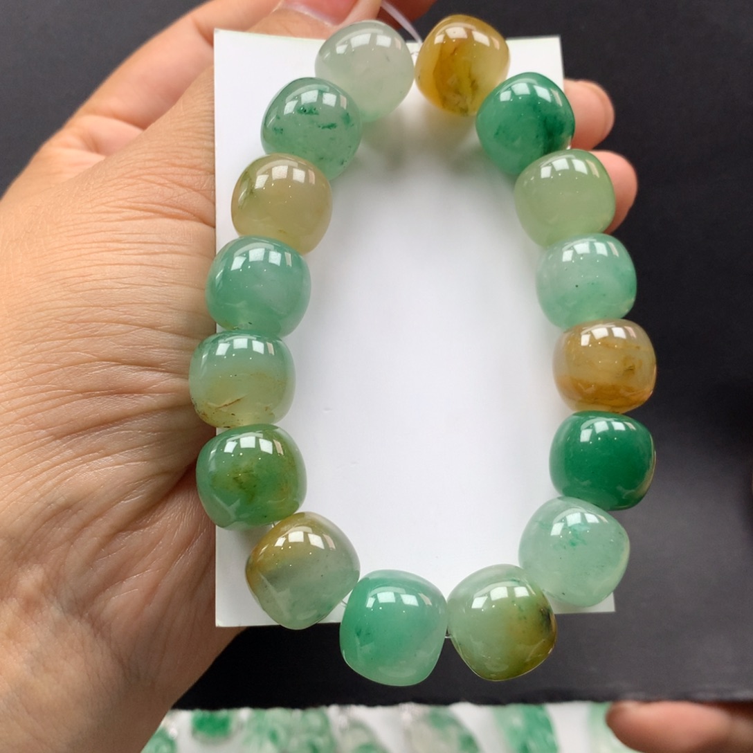 石英质玉未镶嵌手链