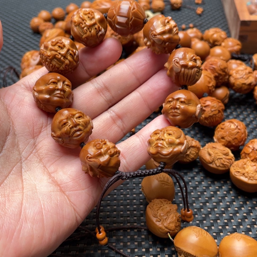 橄榄核手串/手链清****情微瑕处理