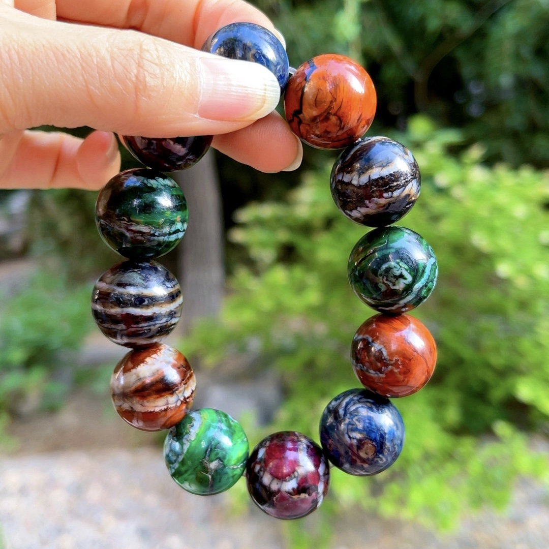 纯天然猛犸牙臼齿精品多宝手串男女情侣精美时尚百搭