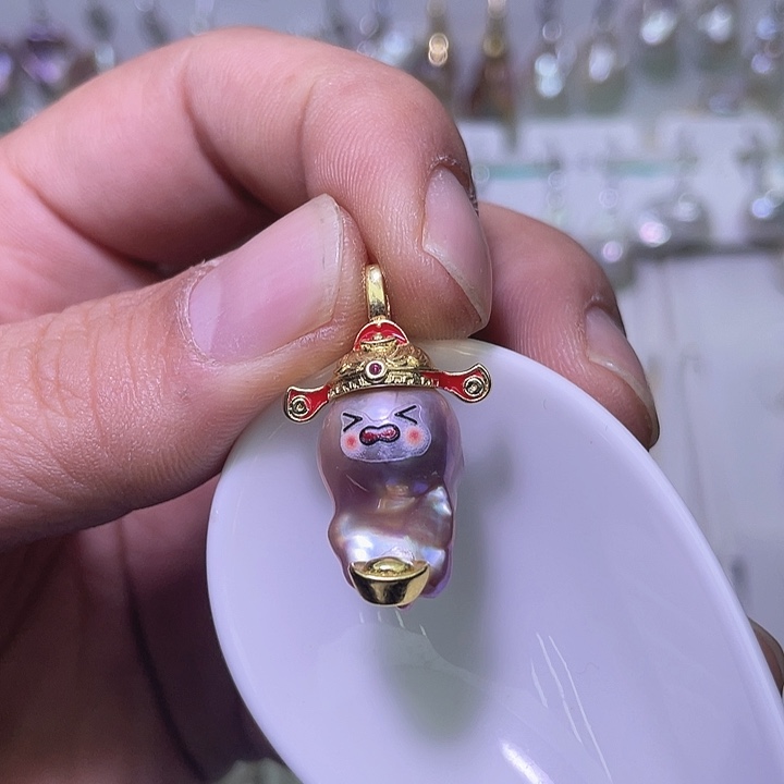 淡水珍珠颈饰未镶嵌12
