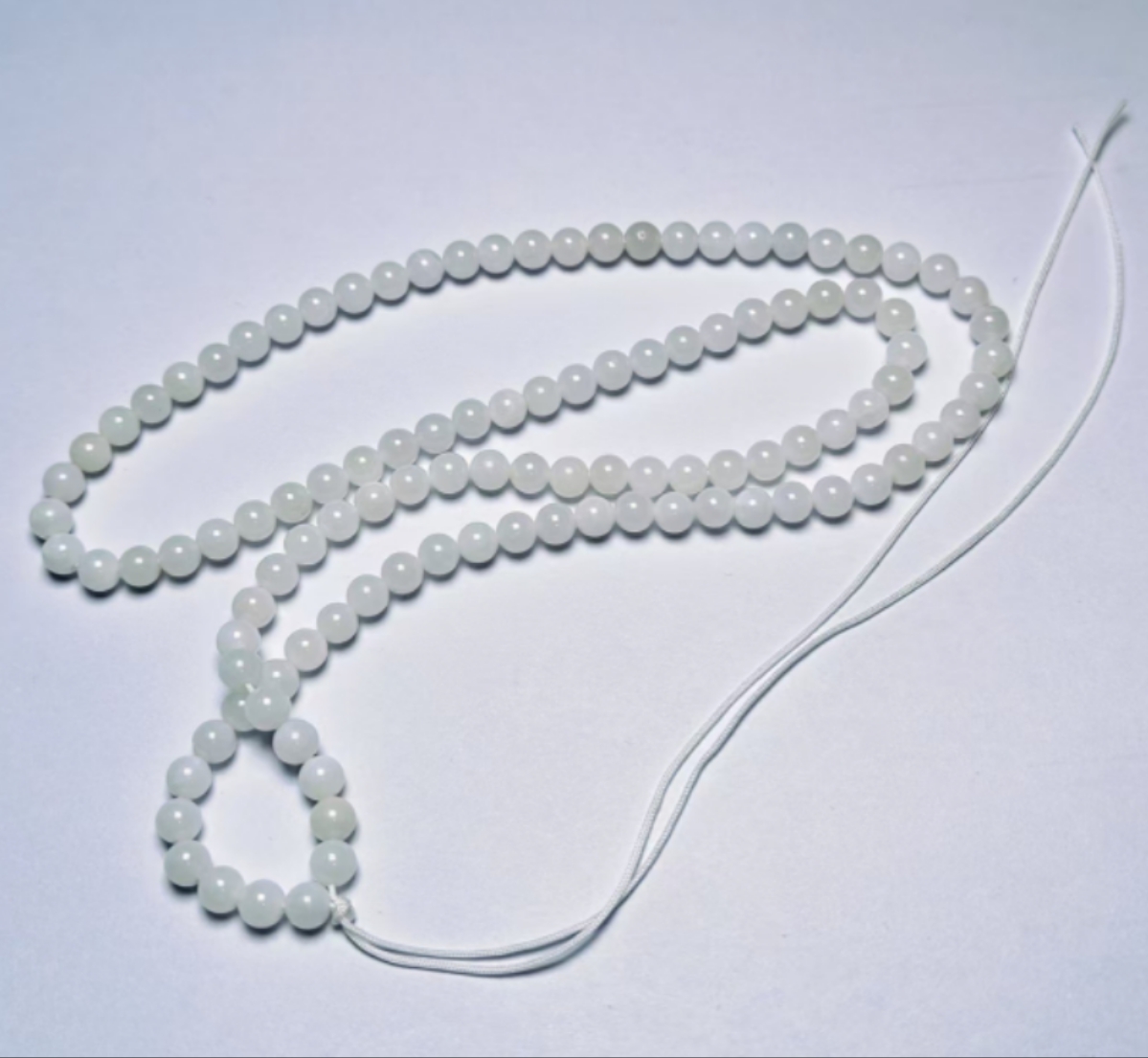 Boss阳天然和田玉珠链（拍一发一）