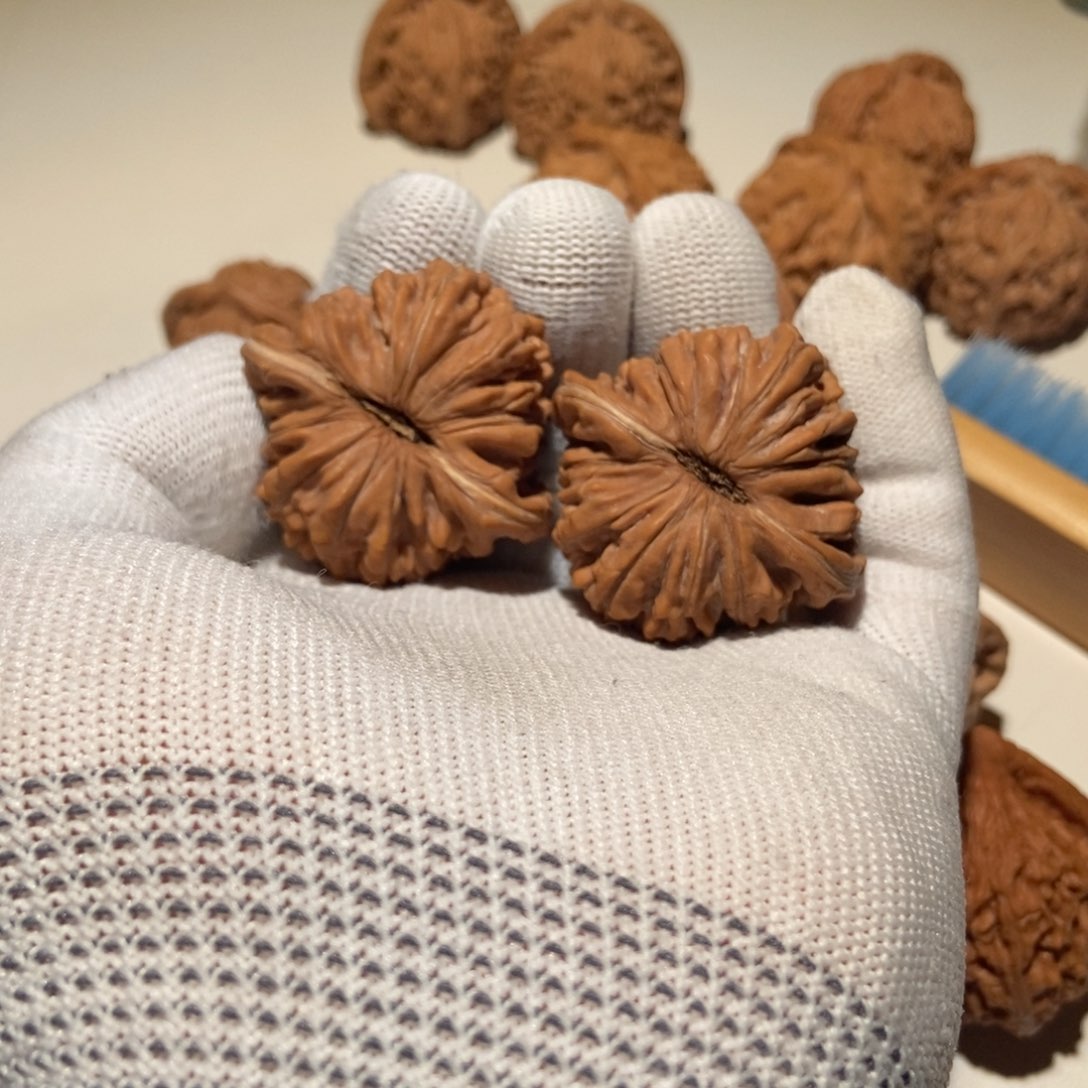 核桃纯文玩核桃四座楼42尺寸