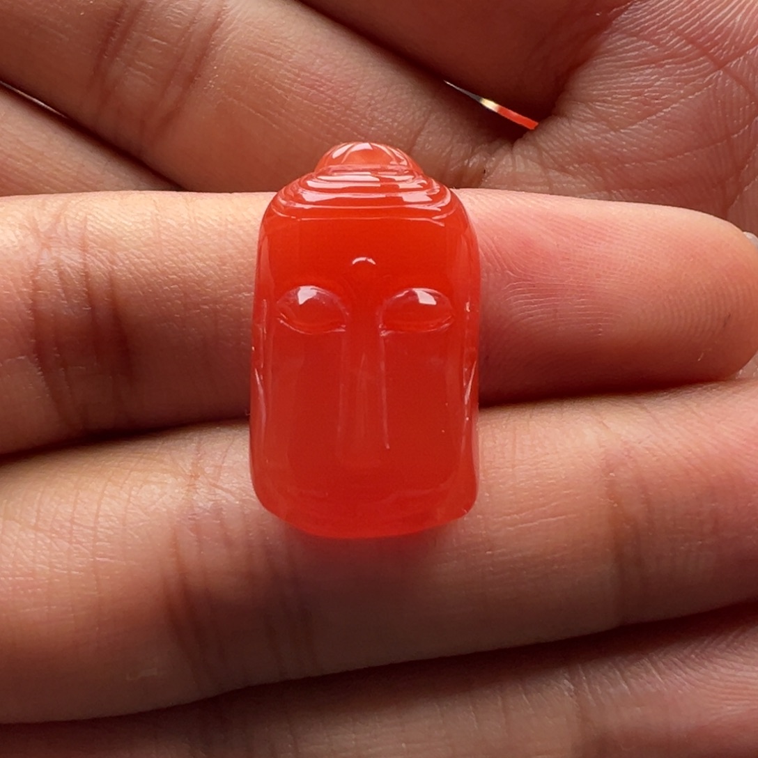 南红玛瑙吊坠未镶嵌