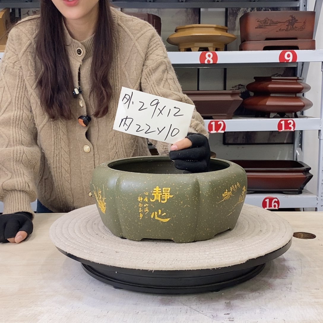 花盆紫砂紫砂花盆