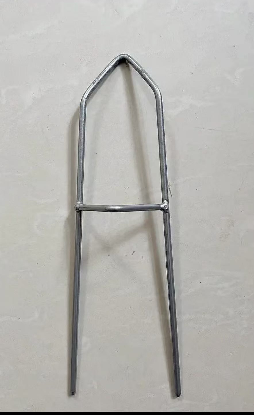 简易单层金属手海两用海杆支架便携地插支架