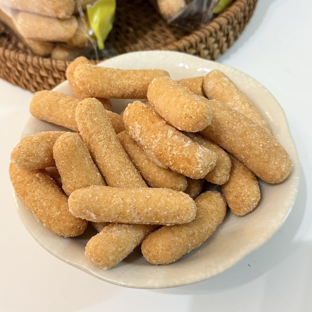 儿时零食江米条油枣京果传统糕点休闲零食小吃年货湖北咸宁崇阳