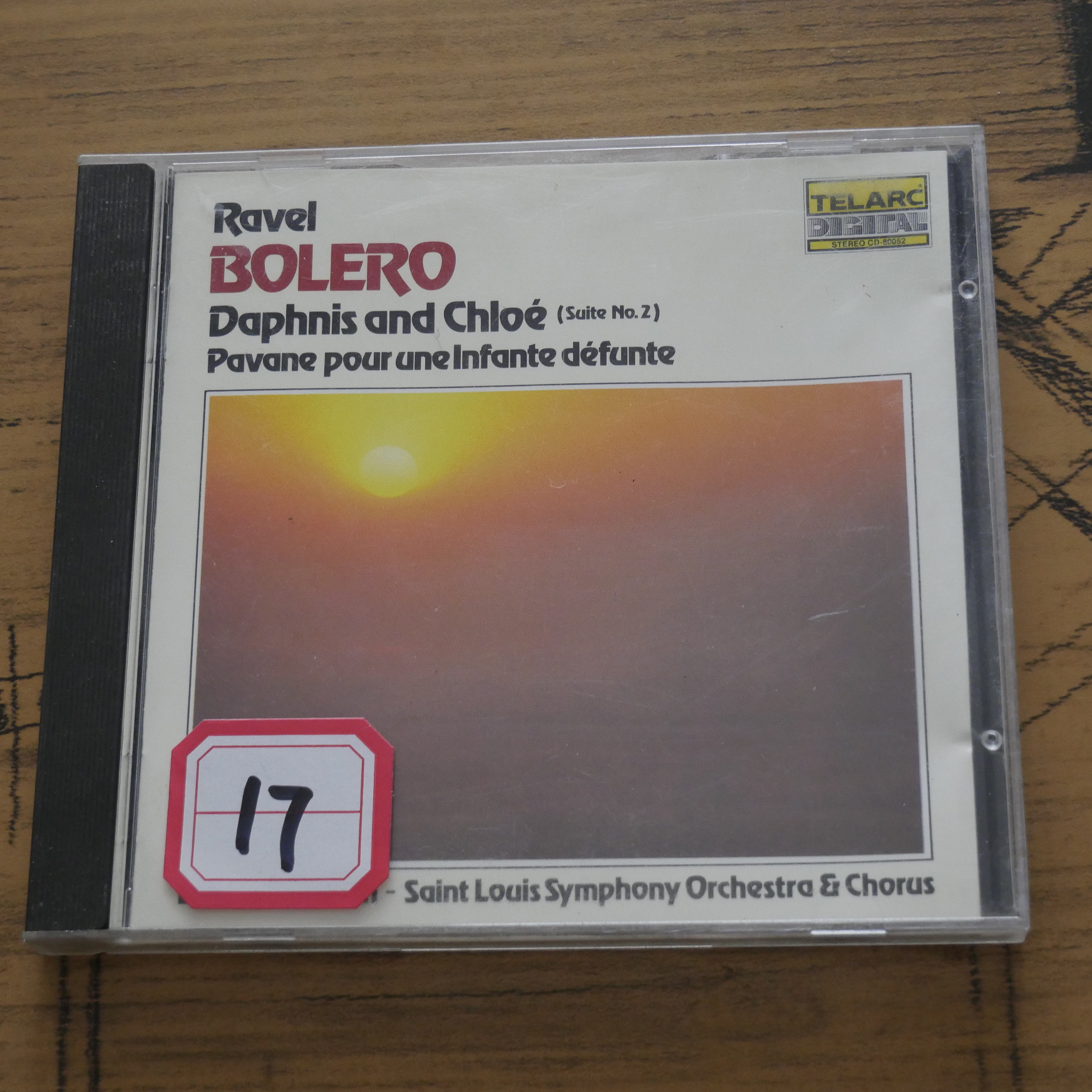 拉威尔 波莱罗舞曲 复刻版 前后封面彩色复印