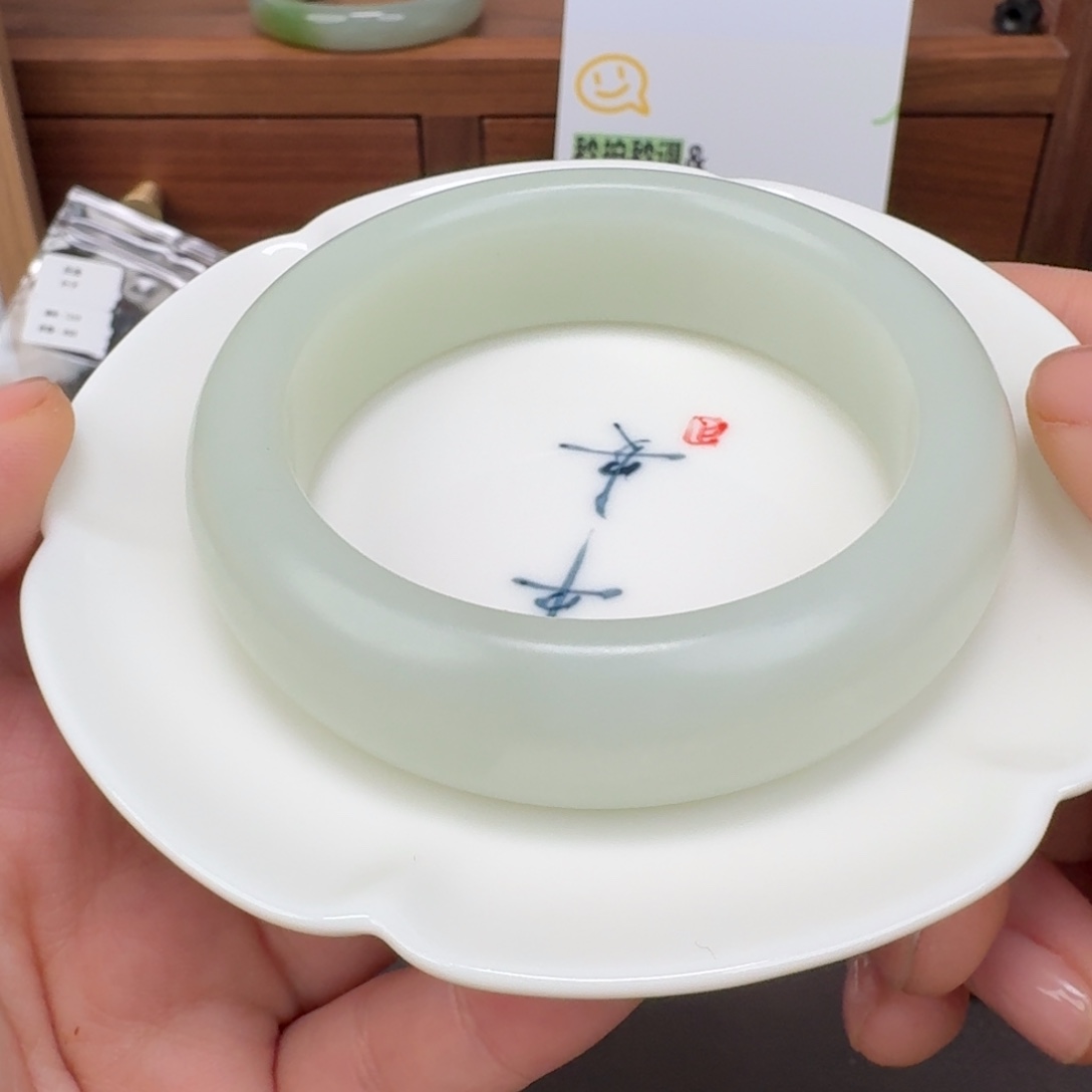 和田玉未镶嵌颈饰1225.59.5