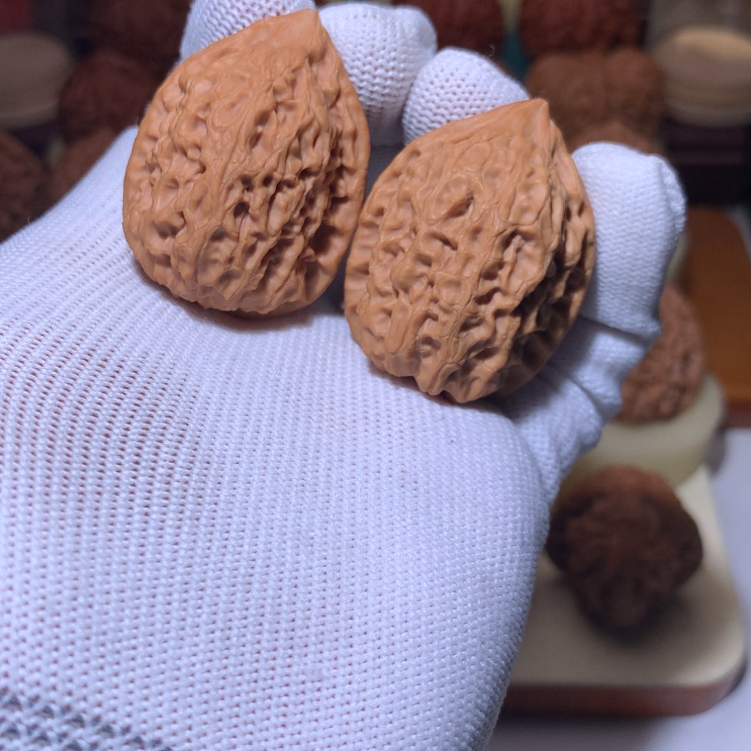 文玩核桃把件阿*全品沈鸡