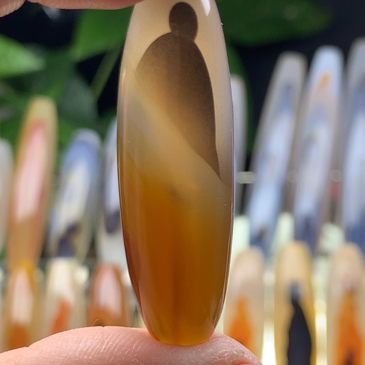 玛瑙/玉髓颈饰未镶嵌154