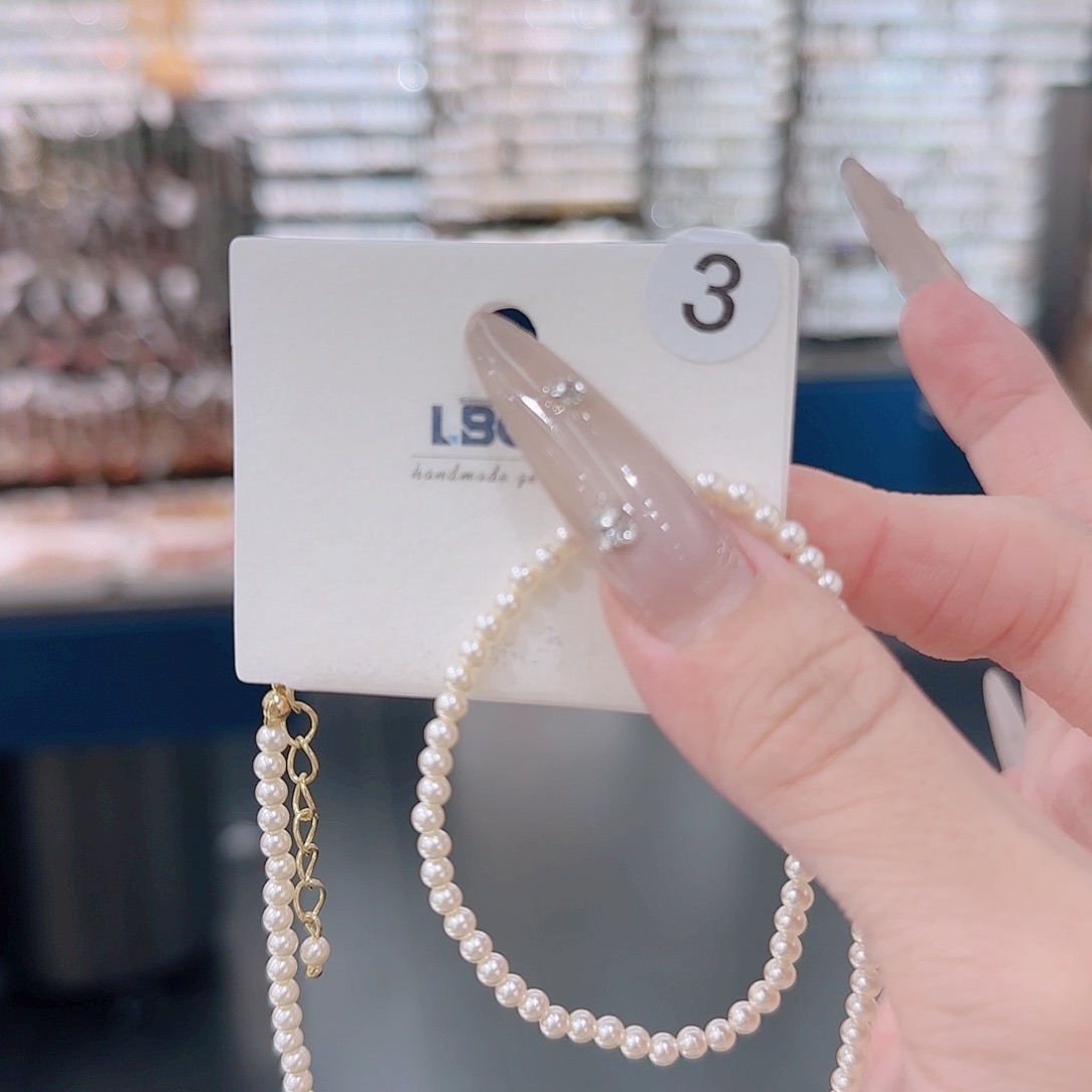 贝珠（仿珍珠）铜合金贝珠（仿珍珠）铜合金奶油珠3M