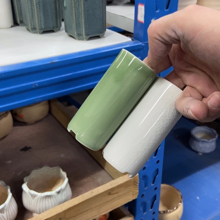 陶瓷花盆单场满9.9发4*9.5