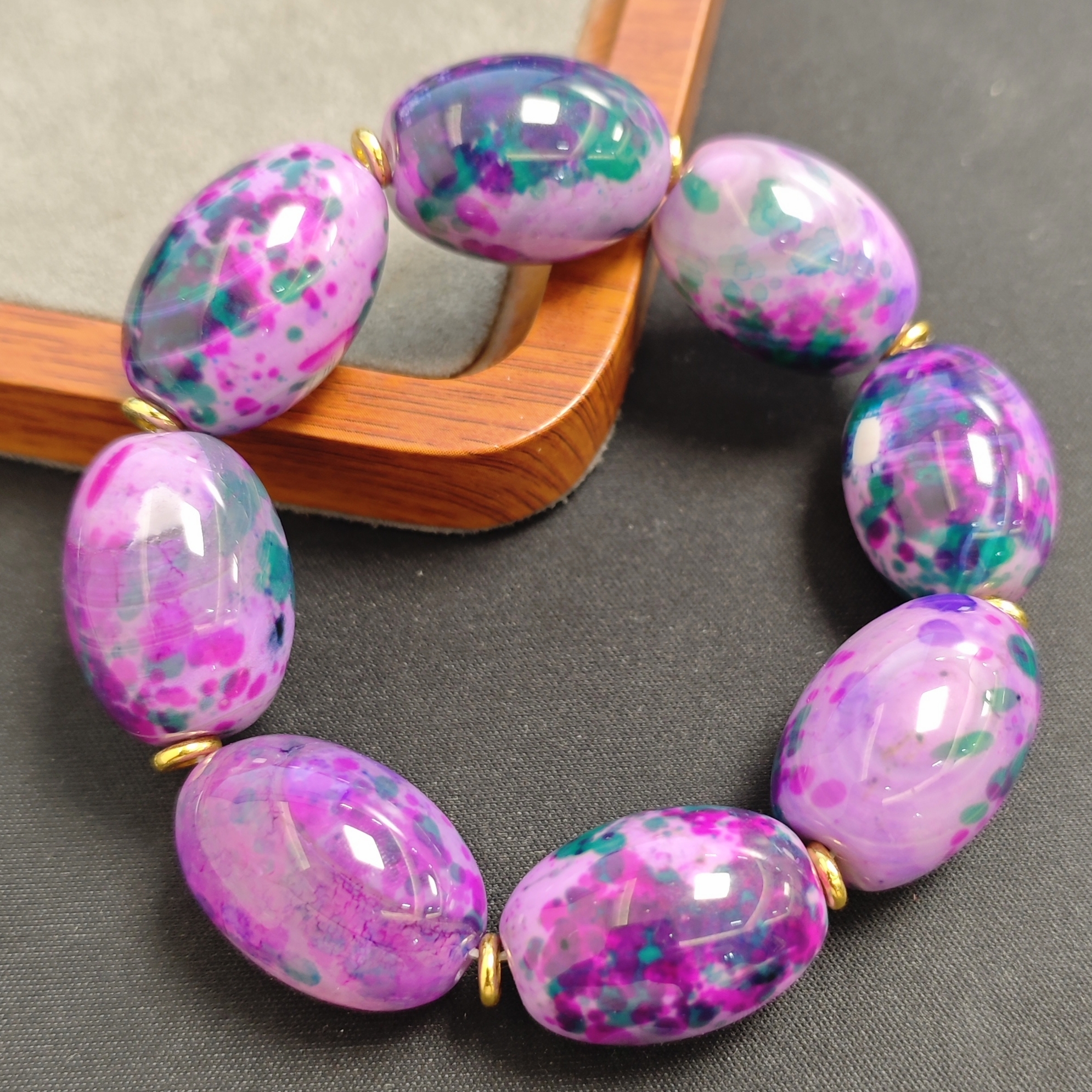 紫药王玉手串86(多样性发)(拍一发一)